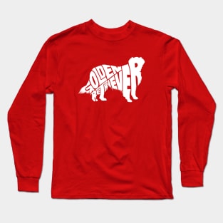 Golden retriever white Long Sleeve T-Shirt